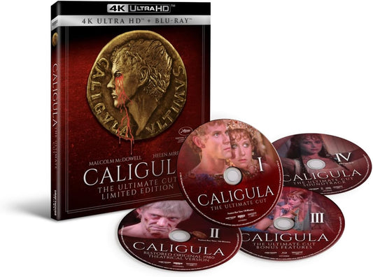 Caligula: The Ultimate Cut (4 Disc Limited 4K-UHD) [BluRay]