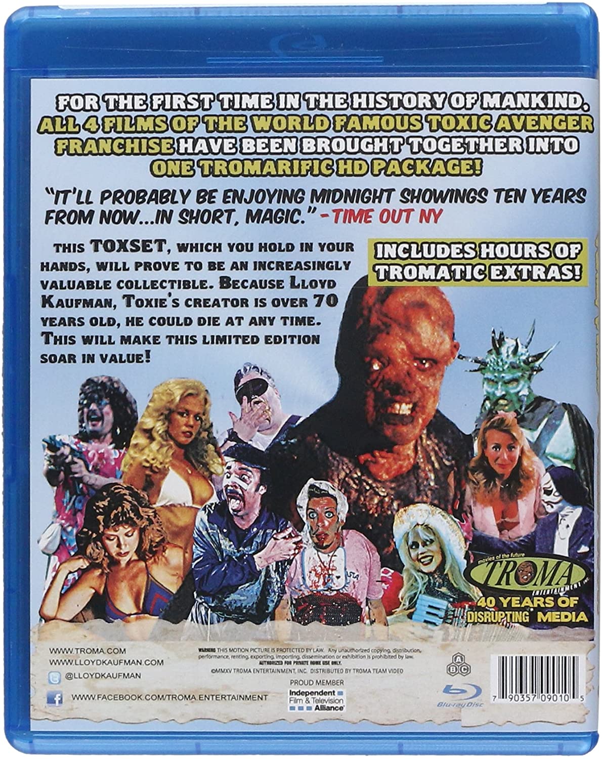 Toxic Avenger Collection [BluRay]