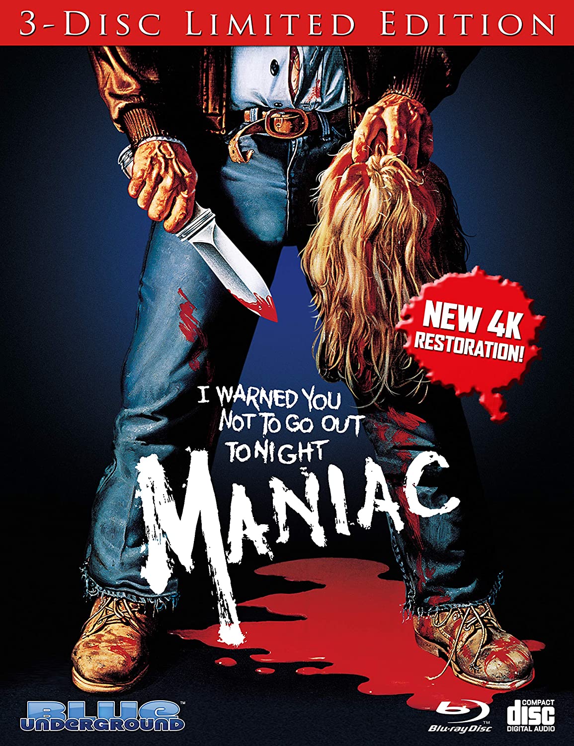 Maniac (3 Disc Limited Edition) [BluRay]