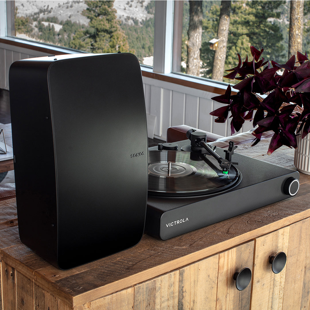 Victrola: Stream Onyx (Works with Sonos) Turntable (Open Box Special)