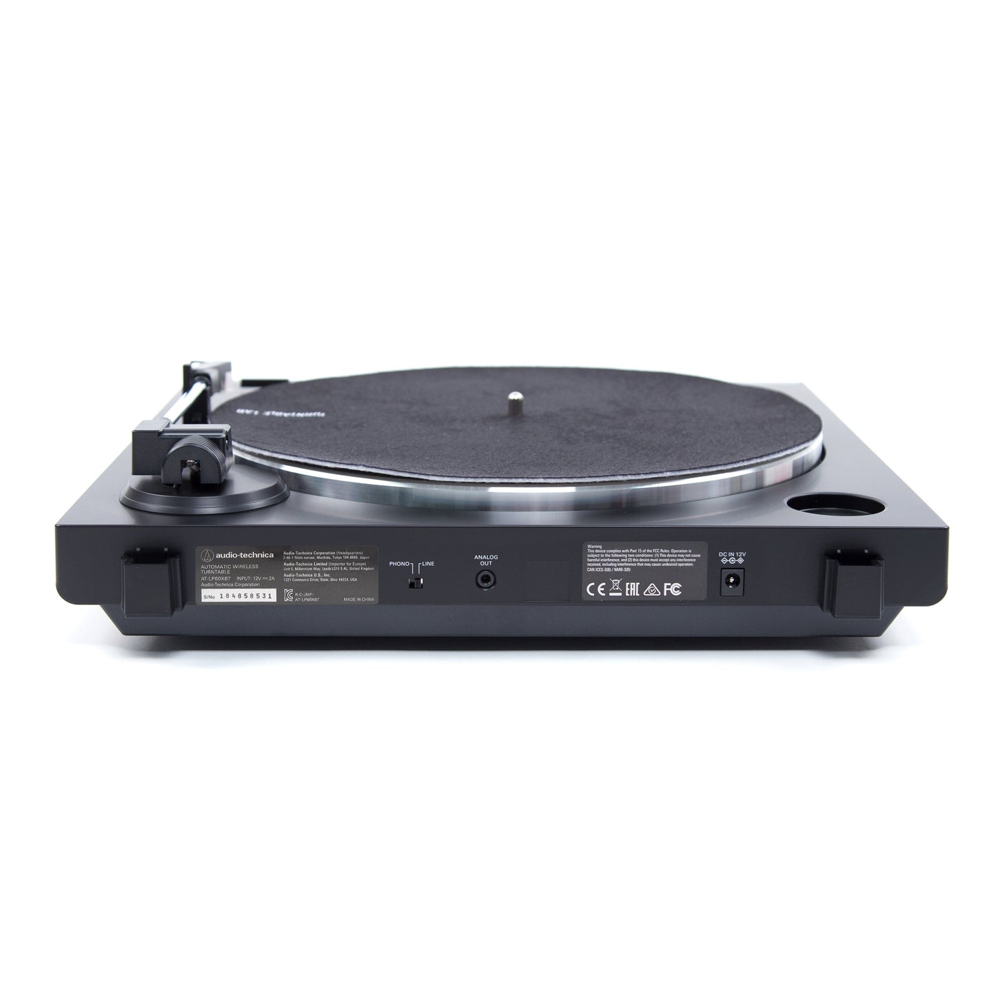 Audio-Technica: AT-LP60XBT-BK Automatic Bluetooth Turntable - Black