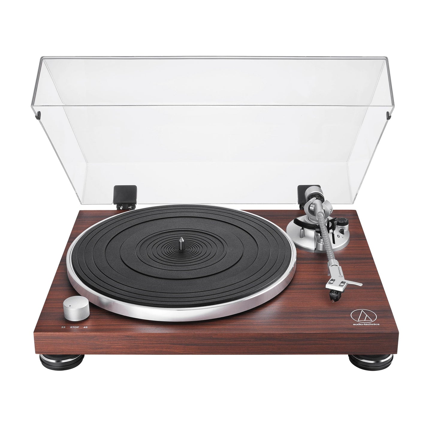 Audio-Technica: AT-LPW50BT-RW Bluetooth Turntable - Rosewood