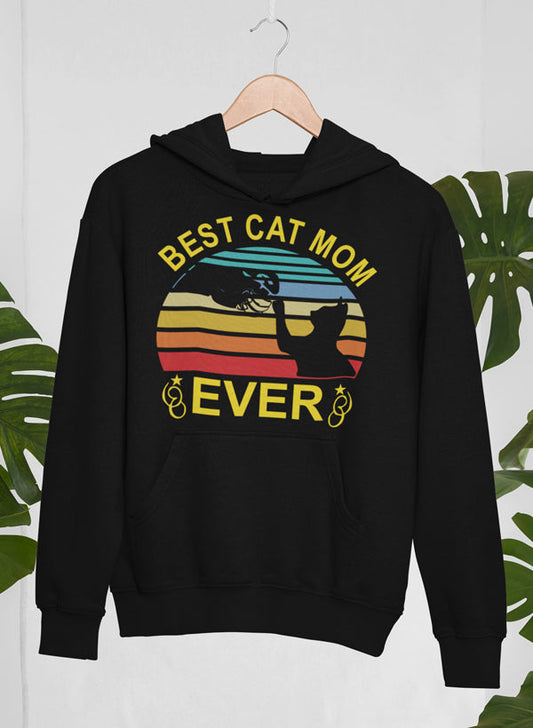 Best Cat Mom Ever Hoodie