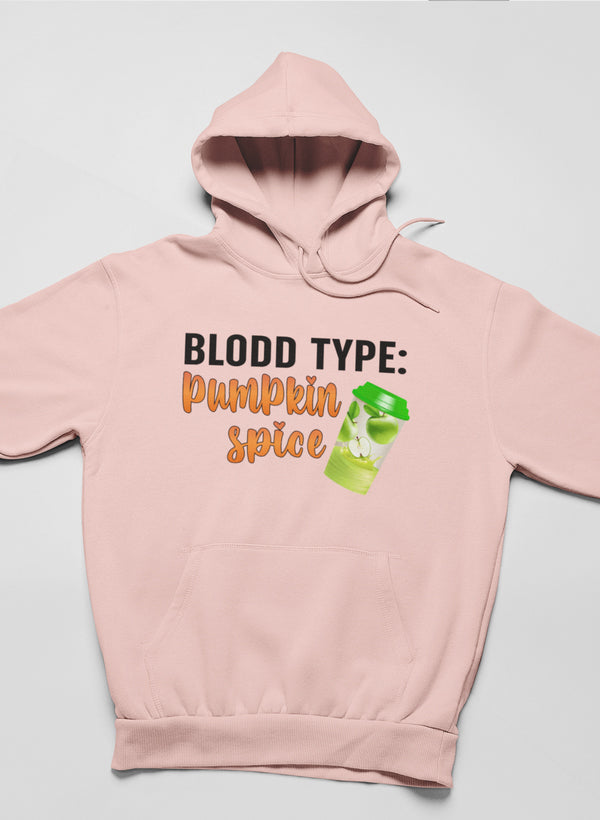 Blood Type Pumpkin Spice Hoodie