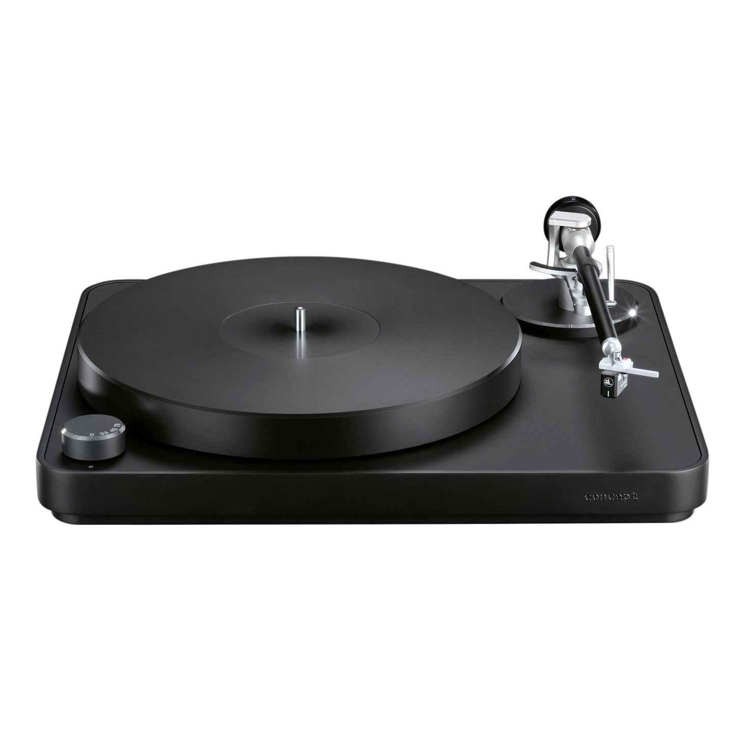 Clearaudio: Concept AiR Black Turntable - Concept Tonearm / Concept Cartridge (Open Box Special)