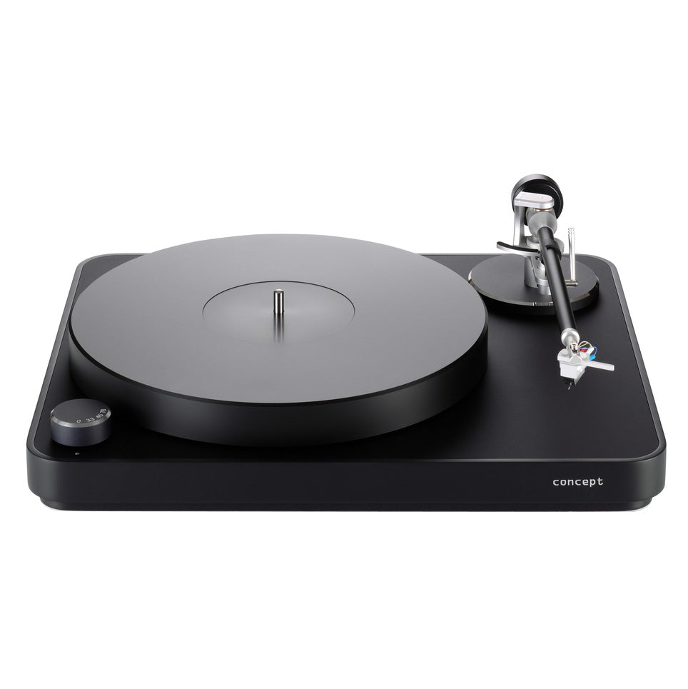 Clearaudio: Concept AiR Black Turntable - Concept Tonearm / Concept Cartridge (Open Box Special)