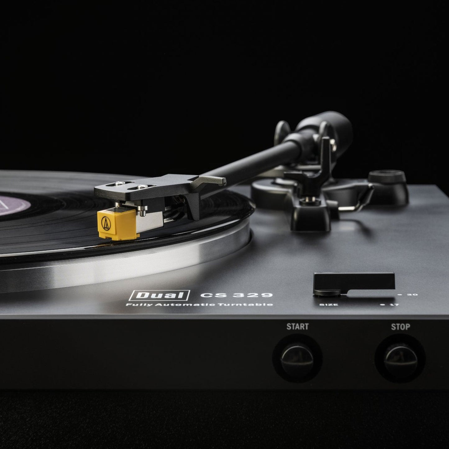 Dual Electronics: CS 329 Fully Automatic Turntable - Black (Open Box Special)