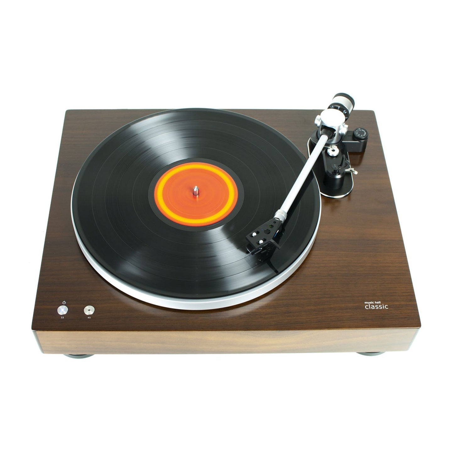 Music Hall: Classic Turntable - Dark Walnut - (Open Box Special)