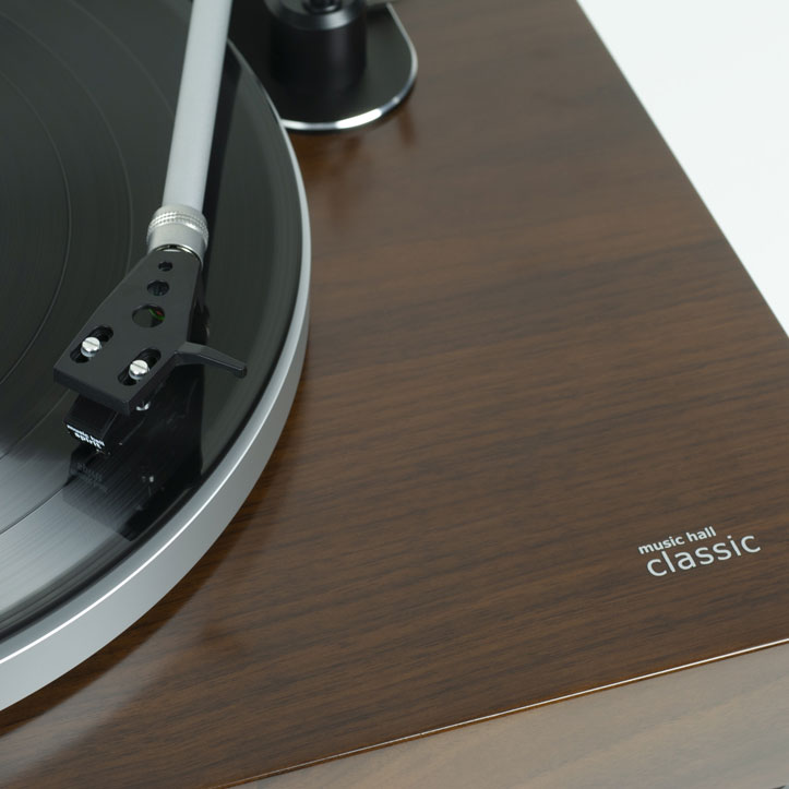 Music Hall: Classic Turntable - Dark Walnut - (Open Box Special)