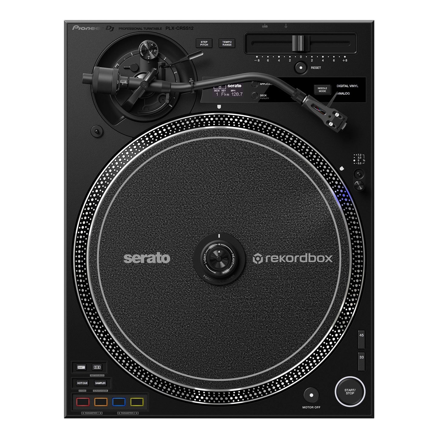 Pioneer DJ: PLX-CRSS12 Digital-Analog Hybrid Turntable