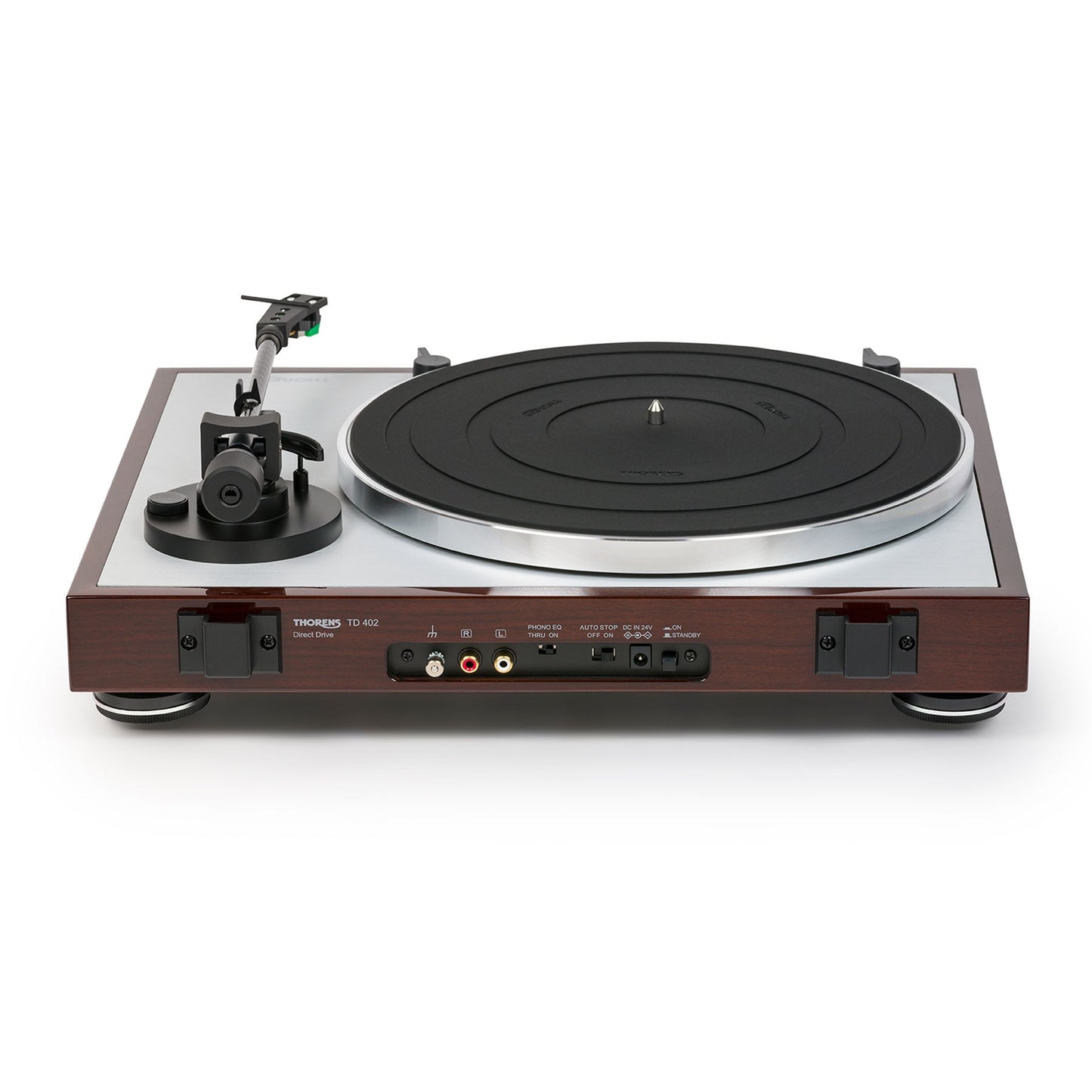 Thorens: TD 402 DD Direct Drive Semi-Automatic Turntable - Walnut